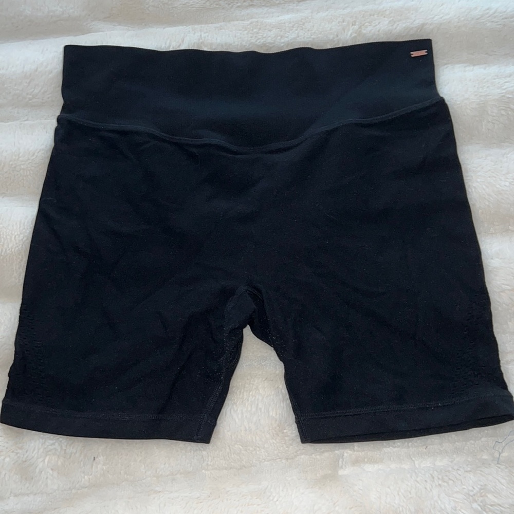 Pink VS biker shorts